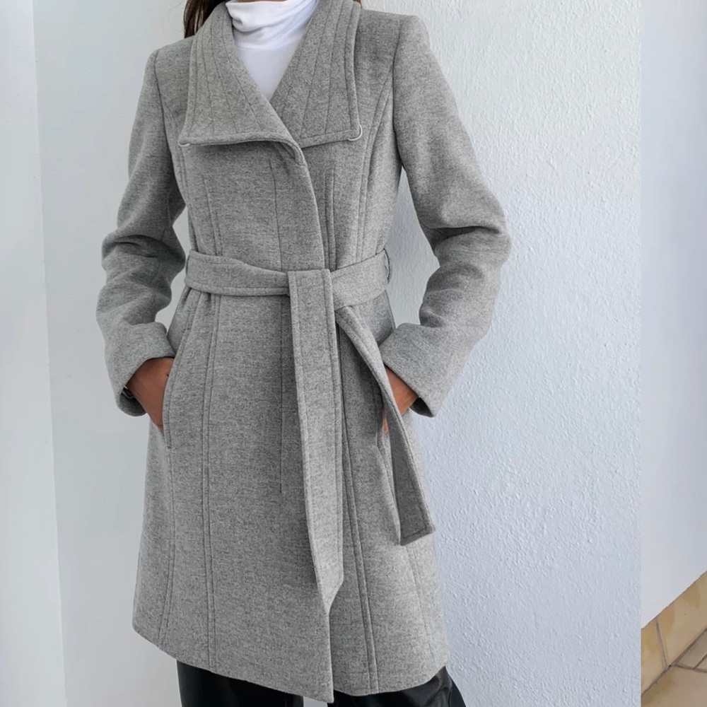 Aritzia Babaton - Grey Connor Wool Coat